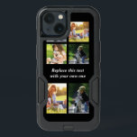 Personalize photo collage and text Case-Mate iPhon iPhone 13 Case<br><div class="desc">Personalize photo collage and text</div>