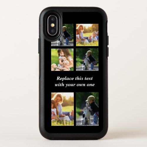 Personalize photo collage and text Case_Mate iPhon OtterBox Symmetry iPhone X Case