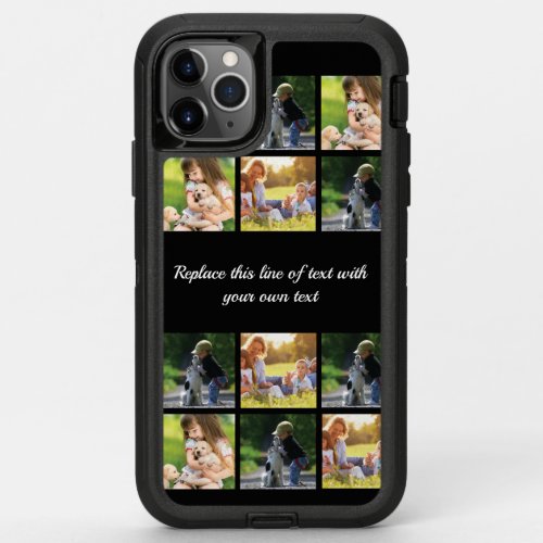 Personalize photo collage and text Case_Mate iPhon OtterBox Defender iPhone 11 Pro Max Case