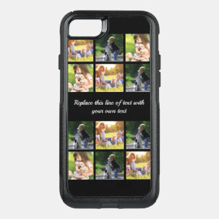 Personalize photo collage and text Case-Mate iPhon OtterBox Commuter iPhone SE/8/7 Case