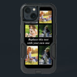 Personalize photo collage and text Case-Mate iPhon iPhone 13 Case<br><div class="desc">Personalize photo collage and text</div>