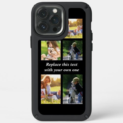 Personalize photo collage and text Case_Mate iPhon Speck iPhone 13 Pro Max Case