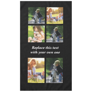 Personalize photo collage and text Case-Mate iPhon Tablecloth