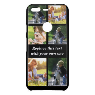 Personalize photo collage and text Case-Mate iPhon Uncommon Google Pixel Case