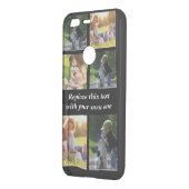 Personalize photo collage and text Case-Mate iPhon Uncommon Google Pixel Case (Back/Left)