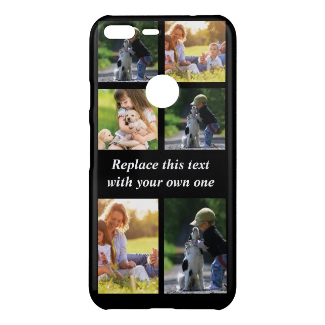 Personalize photo collage and text Case-Mate iPhon Uncommon Google Pixel XL Case (Back)