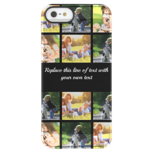Personalize photo collage and text Case-Mate iPhon Permafrost iPhone SE/5/5s Case