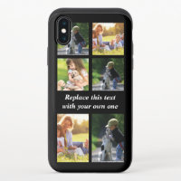 Personalize photo collage and text Case-Mate iPhon