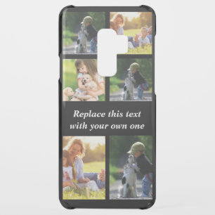 Personalize photo collage and text Case-Mate iPhon Uncommon Samsung Galaxy S9 Plus Case