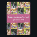 Personalize photo collage and text iPad pro cover<br><div class="desc">Personalize photo collage and text</div>