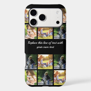 Personalize photo collage and text iPhone 17 pro max case