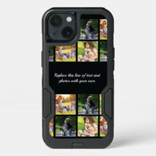 Personalize photo collage and text OtterBox samsun iPhone 13 Case