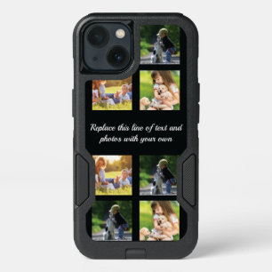 Personalize photo collage and text OtterBox samsun iPhone 13 Case