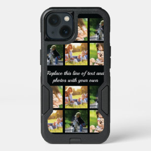 Personalize photo collage and text OtterBox samsun iPhone 13 Case