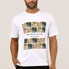 Personalize photo collage and text T-Shirt