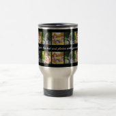 Personalize photo collage and text travel mug (Center)