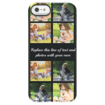 Personalize photo collage and text uncommon iPhone Permafrost iPhone SE/5/5s Case