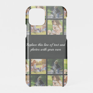 Personalize photo collage and text uncommon iPhone iPhone 11 Pro Case