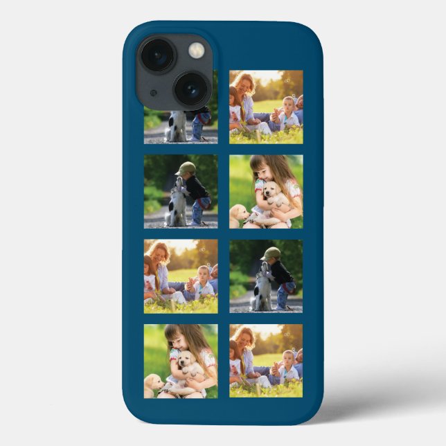 Personalize photo collage  Case-Mate iPhone case (Back)