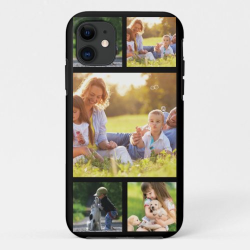 Personalize photo collage  iPhone 11 case