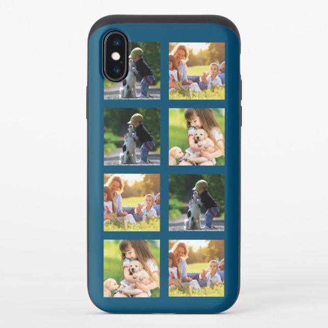 Personalize photo collage  Case-Mate iPhone case (Back)