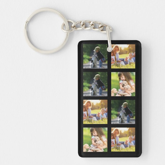 Personalize photo collage  Case-Mate iPhone case Keychain (Front)