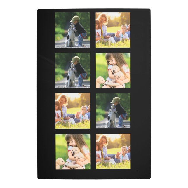Personalize photo collage  Case-Mate iPhone case Metal Print (Front)