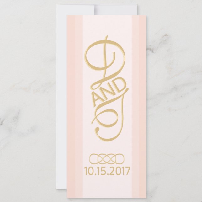 Personalize Photo Save the Date Card (Front)