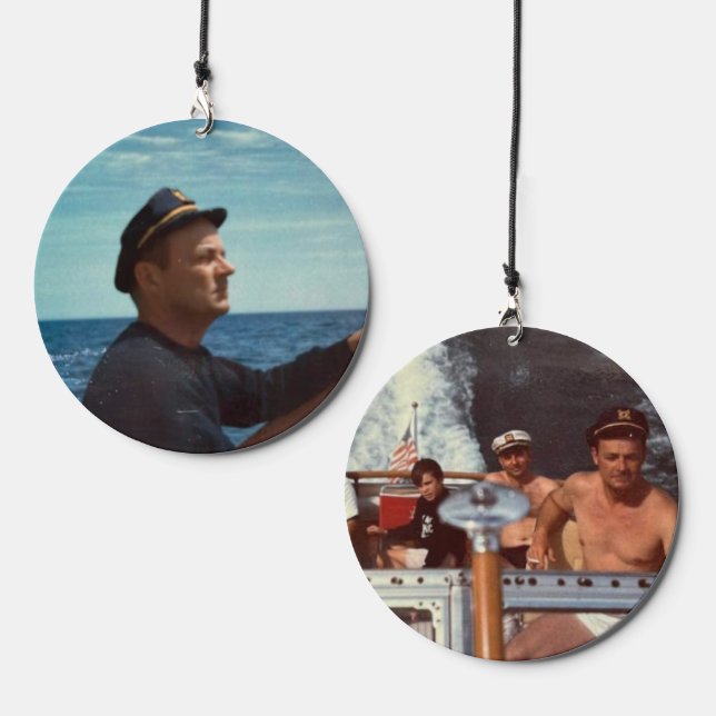 Personalize Photograph photo memory keepsake Wind Chime (Front & Back)