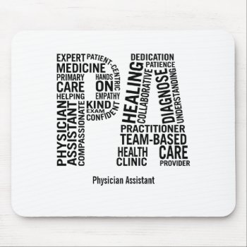 Personalize Physician Assistant Pa Mouse Pad by ModernDesignLife at Zazzle