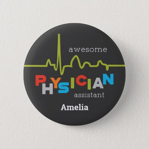 Personalize Physician Assistant Week Awesome Button