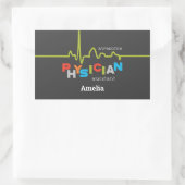 Personalize, Physician Assistant Week Awesome Rectangular Sticker | Zazzle