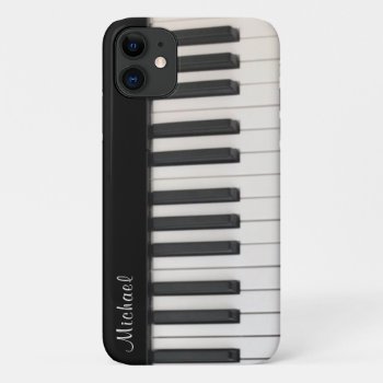 Personalize Piano Iphone Case by ops2014 at Zazzle