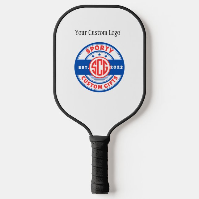 Personalize pickleball paddle company logo gits (Front)