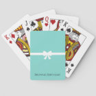 Personalize playing cards luxury design New york