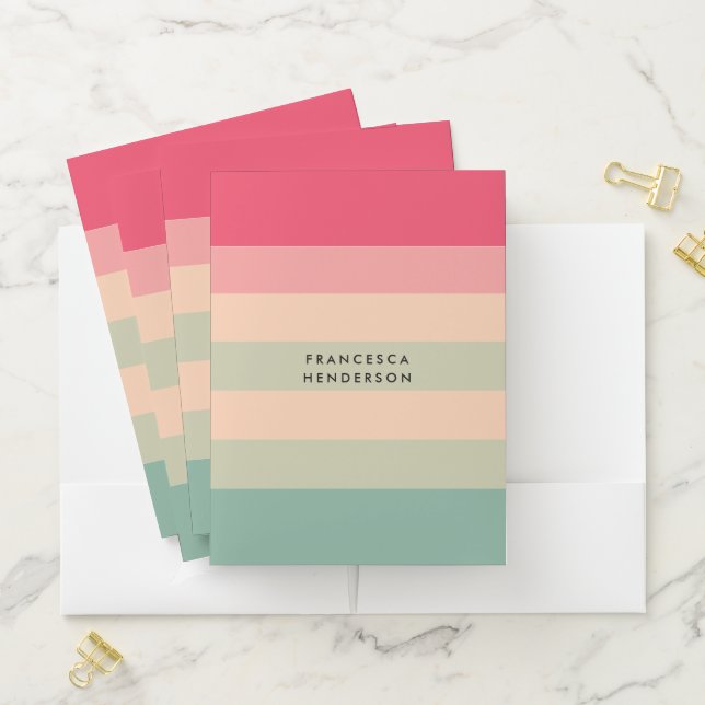 Personalize Pocket Folder (In Situ)