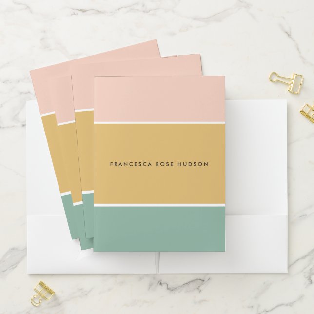 Personalize Pocket Folder (In Situ)