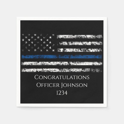 Personalize police officer gift 