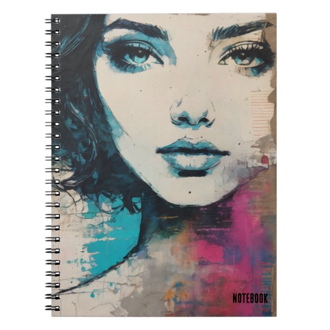 PERSONALIZE: Portrait "I see"  | Notebook Journal (Front)