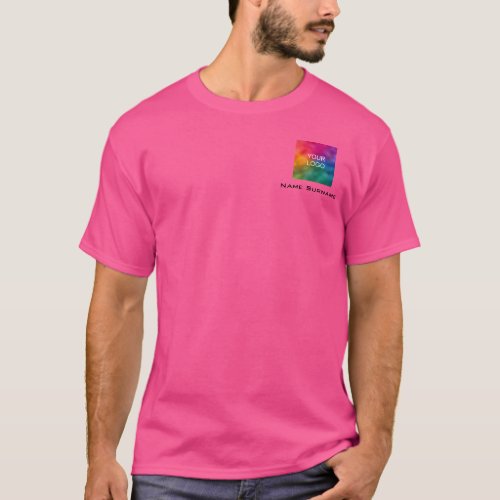 Personalize Promotional Your Logo Employee Mens T_Shirt