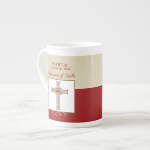 Personalize, RCIA Blessings on Profession of Faith Bone China Mug