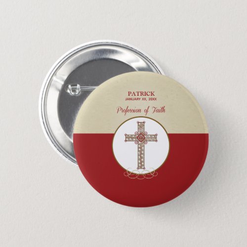 Personalize RCIA Blessings on Profession of Faith Button