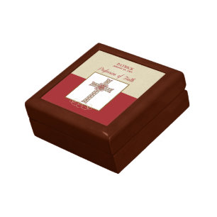 Personalize, RCIA Blessings on Profession of Faith Jewelry Box