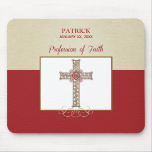 Personalize, RCIA Blessings on Profession of Faith Mouse Pad