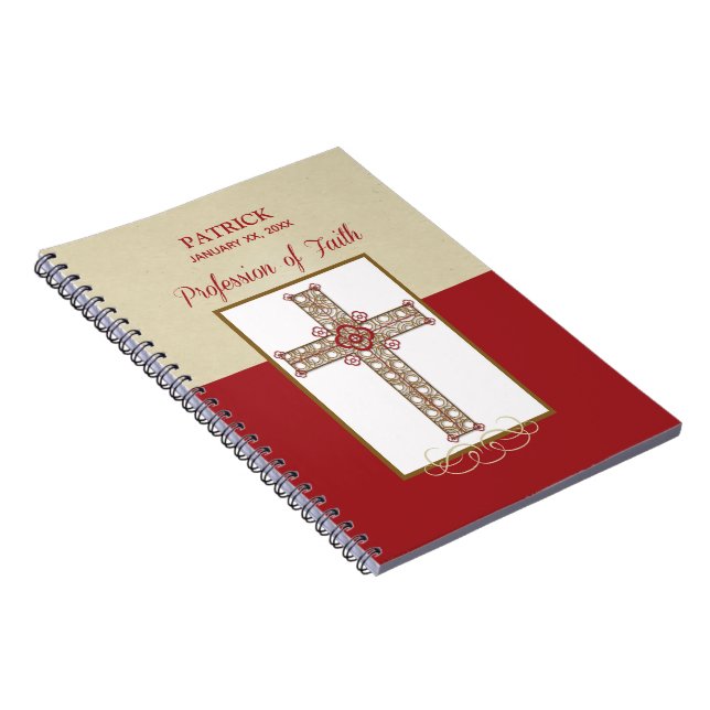 Personalize, RCIA Blessings on Profession of Faith Notebook (Right Side)