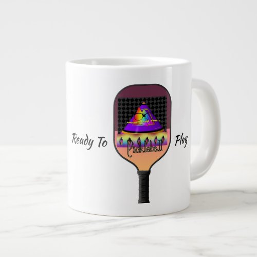 Personalize Ready to Play Pickleball Coffee Mug