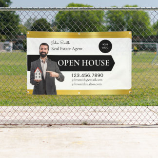 Personalize Real Estate Agent Open House Detailed  Banner