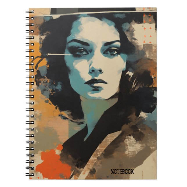 PERSONALIZE: Rebellious Girl | Notebook (Front)