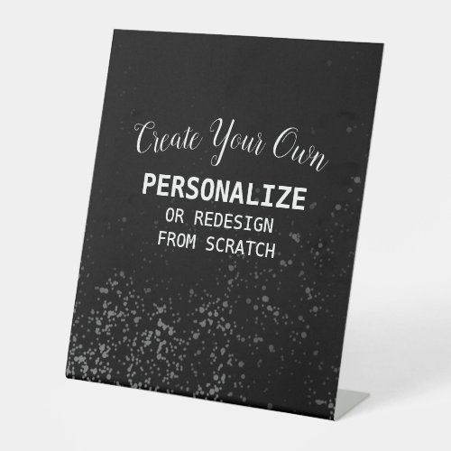 PersonalizeRedesign _ Create Your Own Pedestal Sign