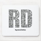 Personalize Registered Dietitian RD Mouse Pad